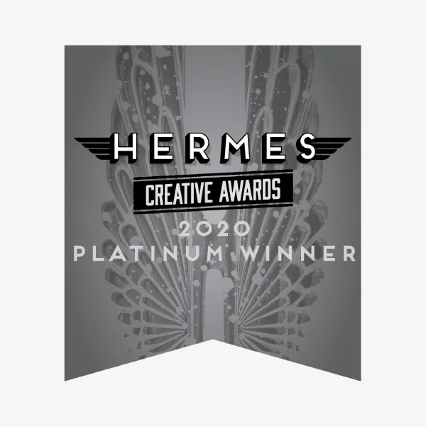 Hermes Creative Awards 2020 Platinum Winner